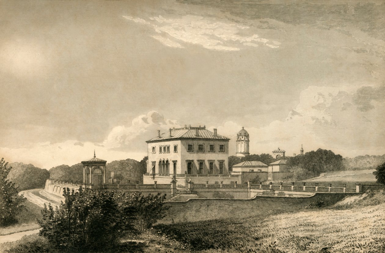 "The Park, Brighton", 1835. tekijältä Henry Alexander Ogg