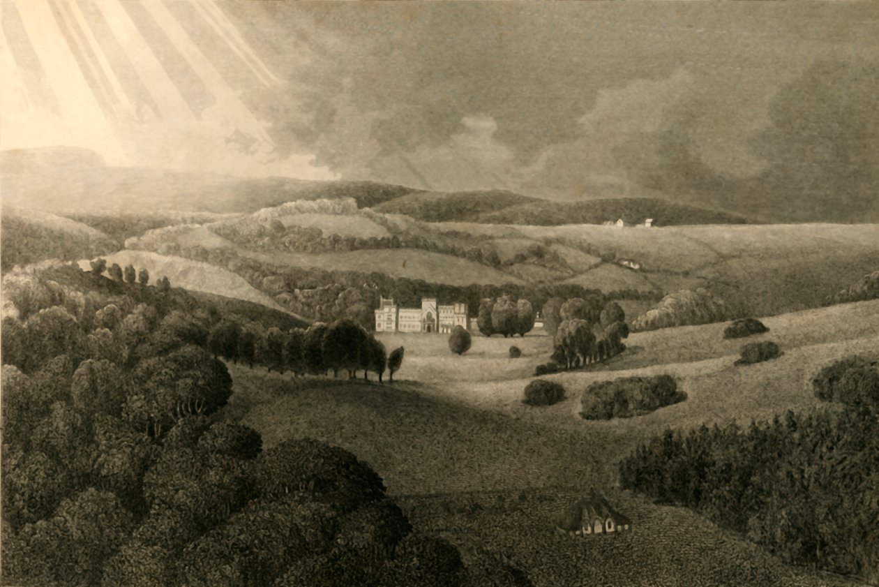 Westdean House, 1835. tekijältä Henry Alexander Ogg