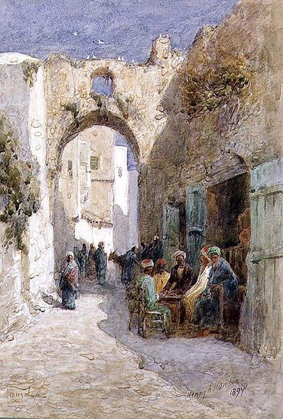 Hiljainen katu, Jerusalem tekijältä Henry Andrew Harper