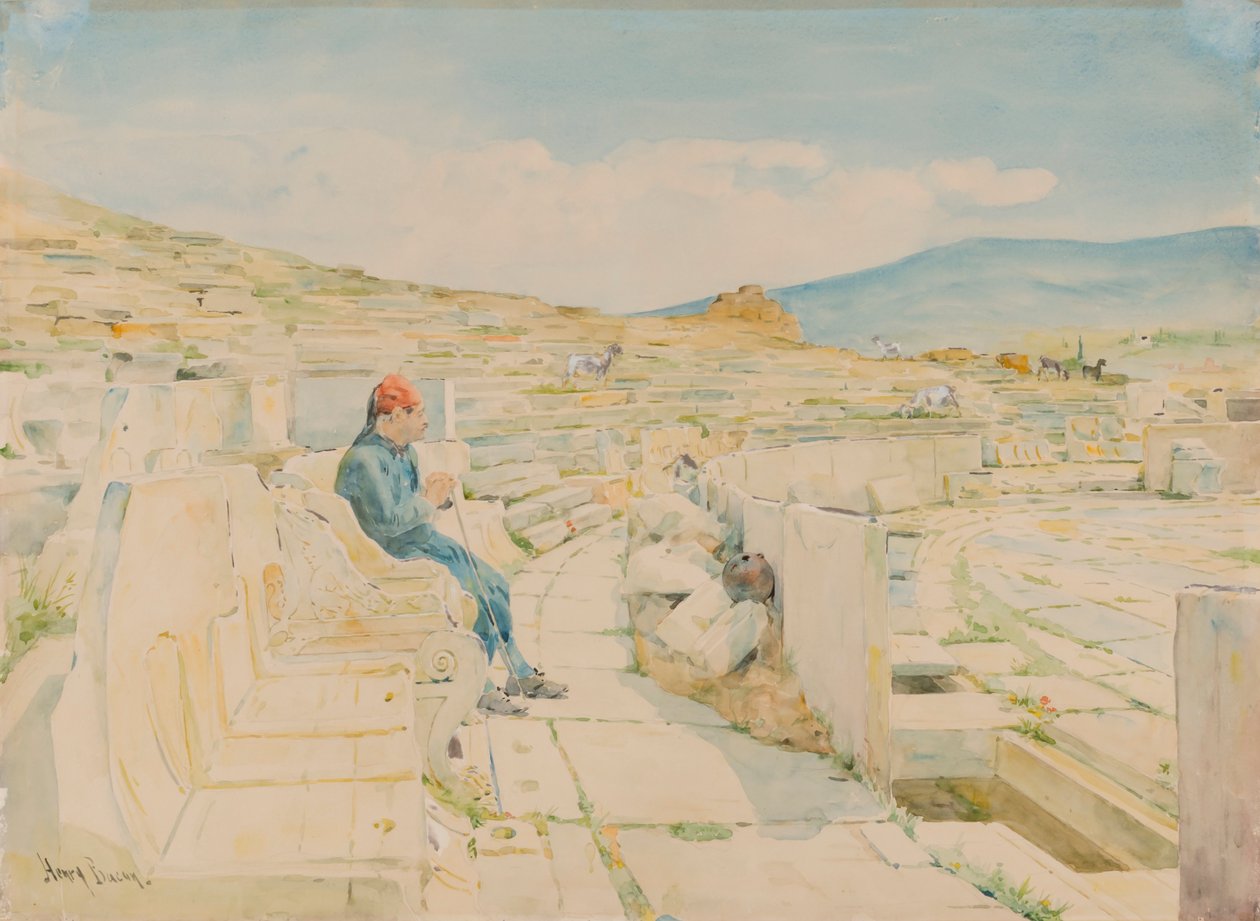 Dionysoksen teatteri, 1839-1912. tekijältä Henry Bacon