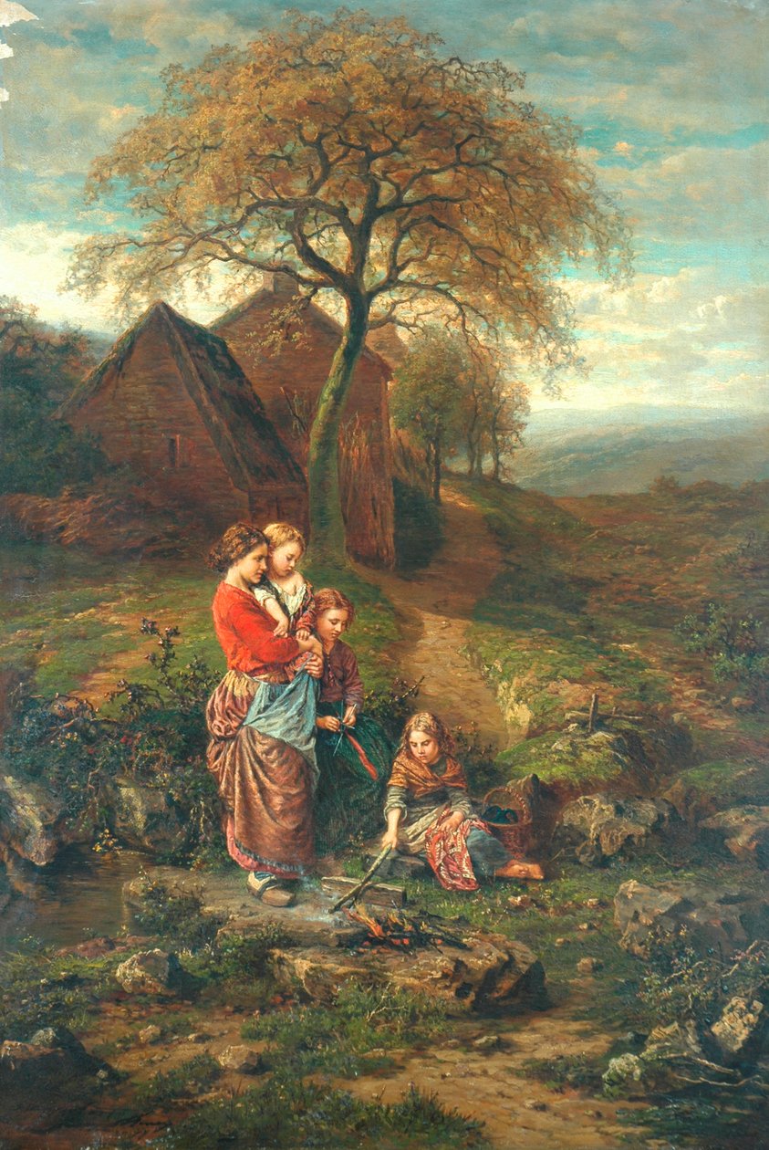Syksy Ardenneilla, 1857 tekijältä Henry Campotosto