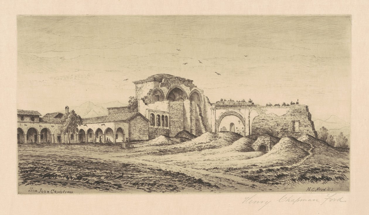 St. John Capistranon lähetystyö, tekijältä Henry Chapman Ford