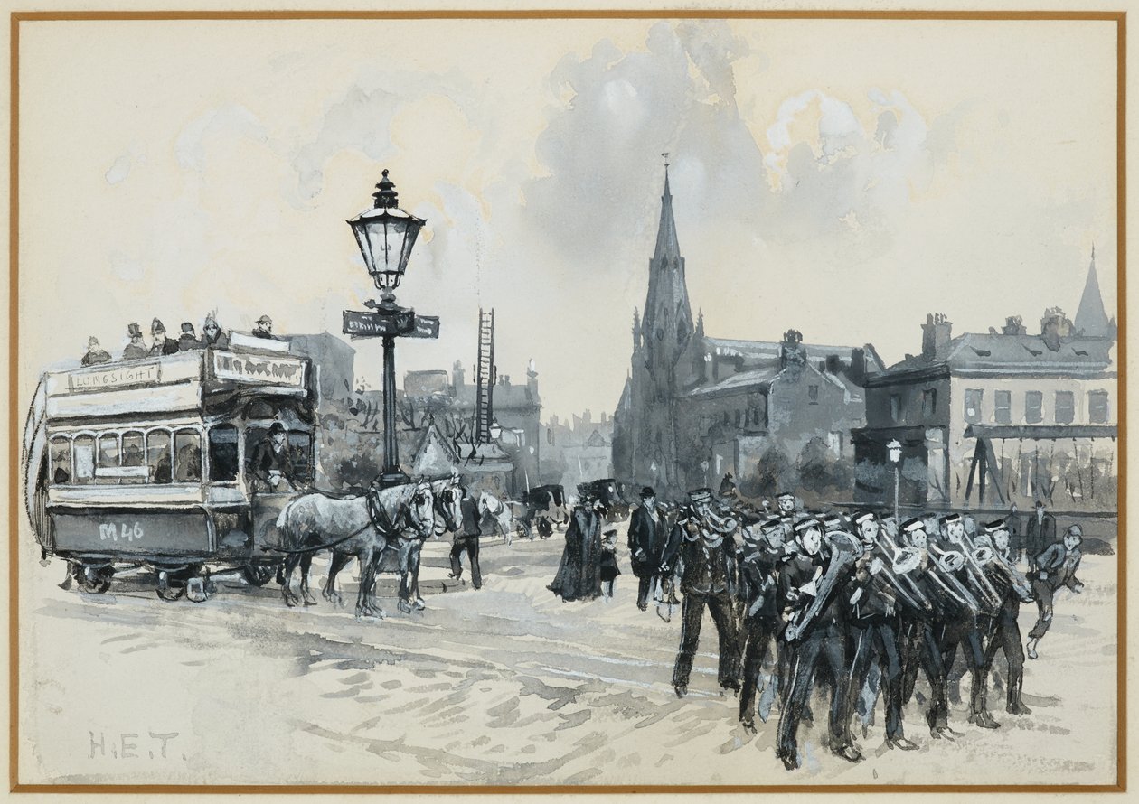 Ardwick Green ja metodistivapaa kirkko tekijältä Henry Edward Tidmarsh