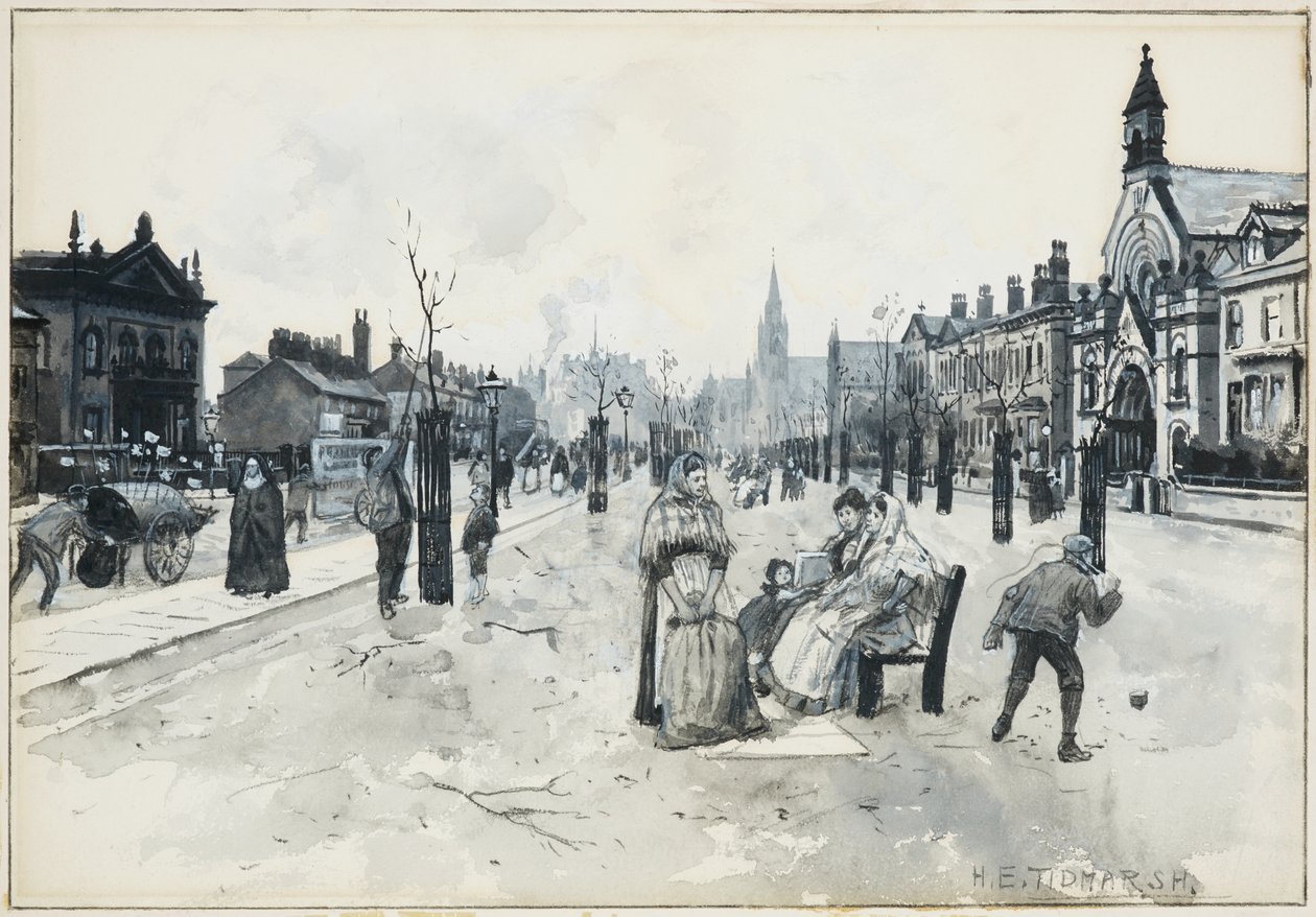 Broad Street, Pendleton tekijältä Henry Edward Tidmarsh