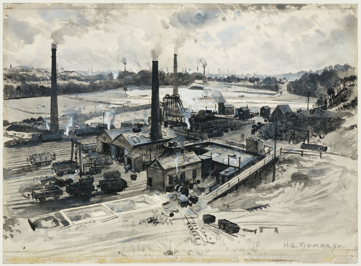 Clifton Hall Colliery tekijältä Henry Edward Tidmarsh