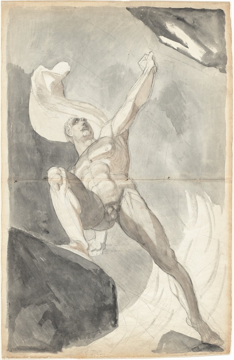 Saatana uhmaa taivaan voimia tekijältä Johann Heinrich Füssli