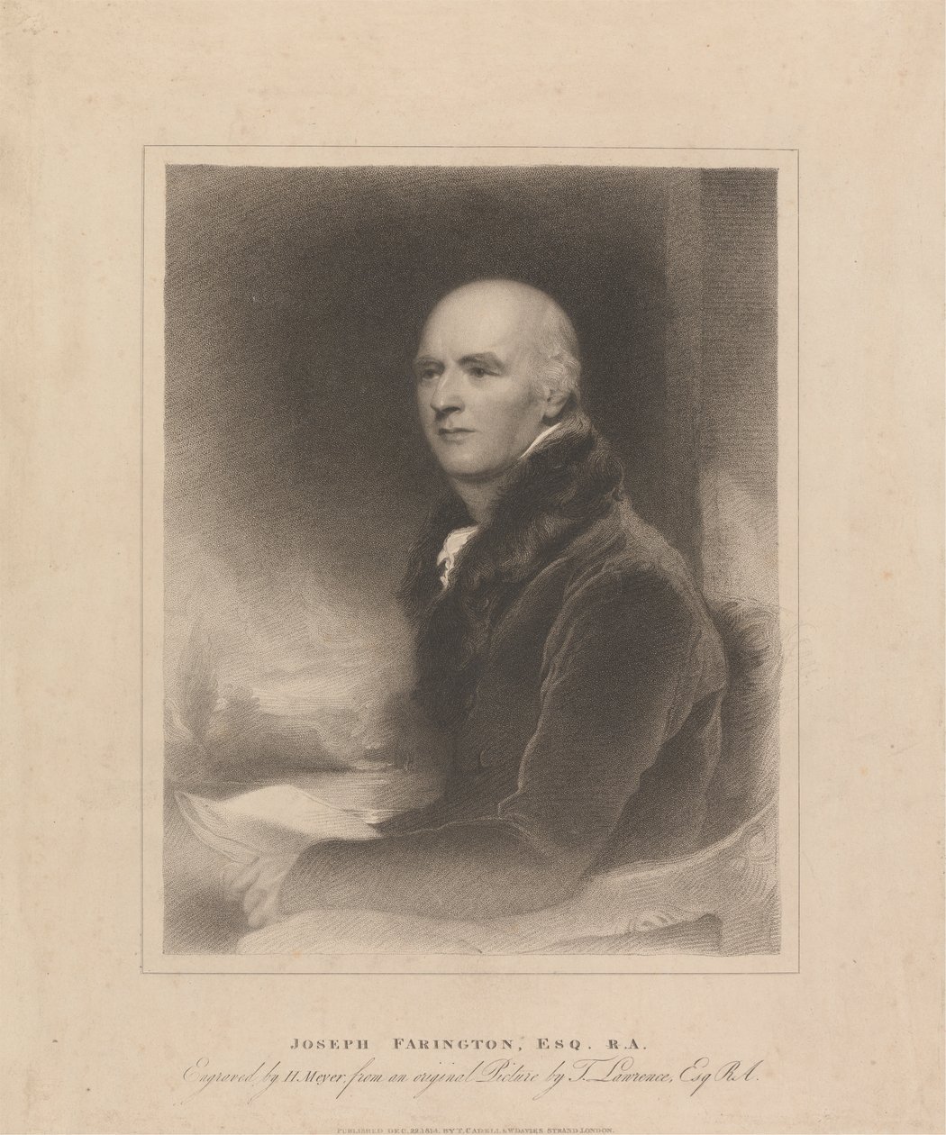 Joseph Farington, Esq. R.A. tekijältä Henry Hoppner Meyer