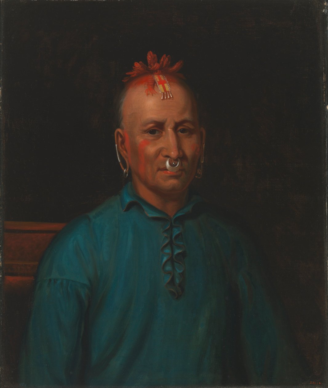Kish-Kallo-Wa (Algonquian-heimo Shawnee) tekijältä Henry Inman