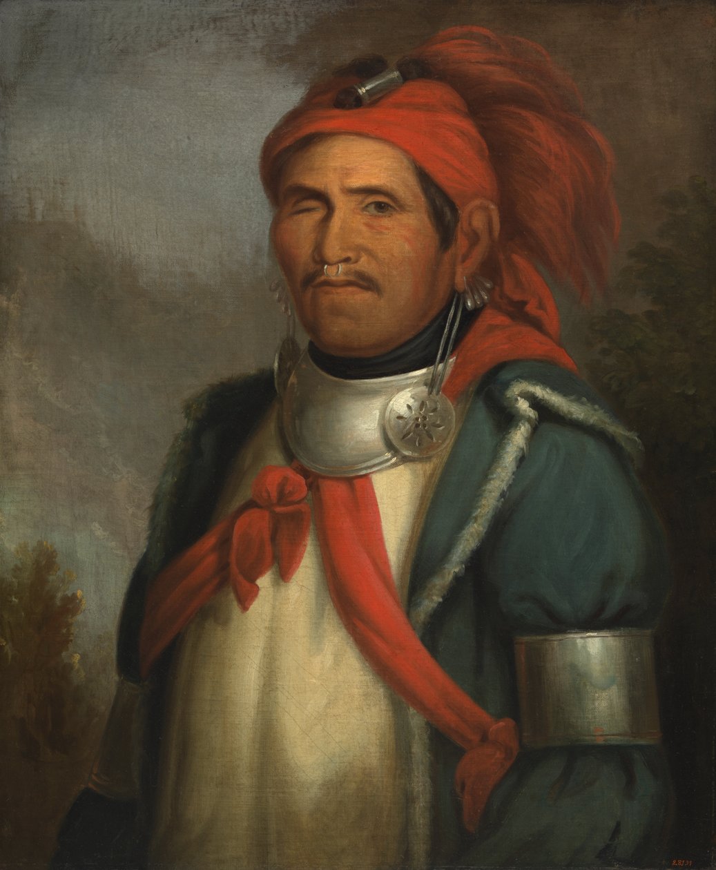 Tenskwatawa, noin 1830-1833. tekijältä Henry Inman