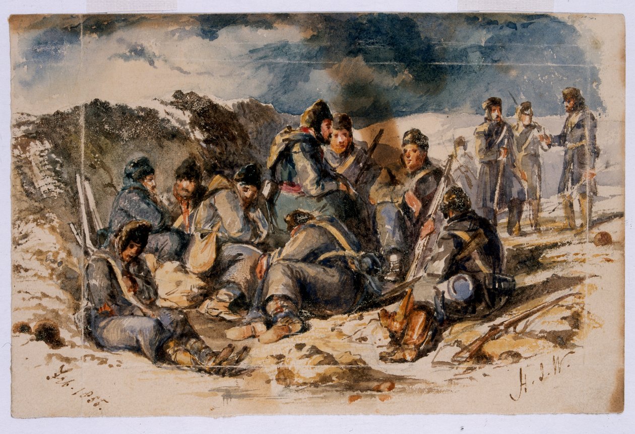 Yökuvaus, Sevastopol, 1855 tekijältä Henry John Wilkinson