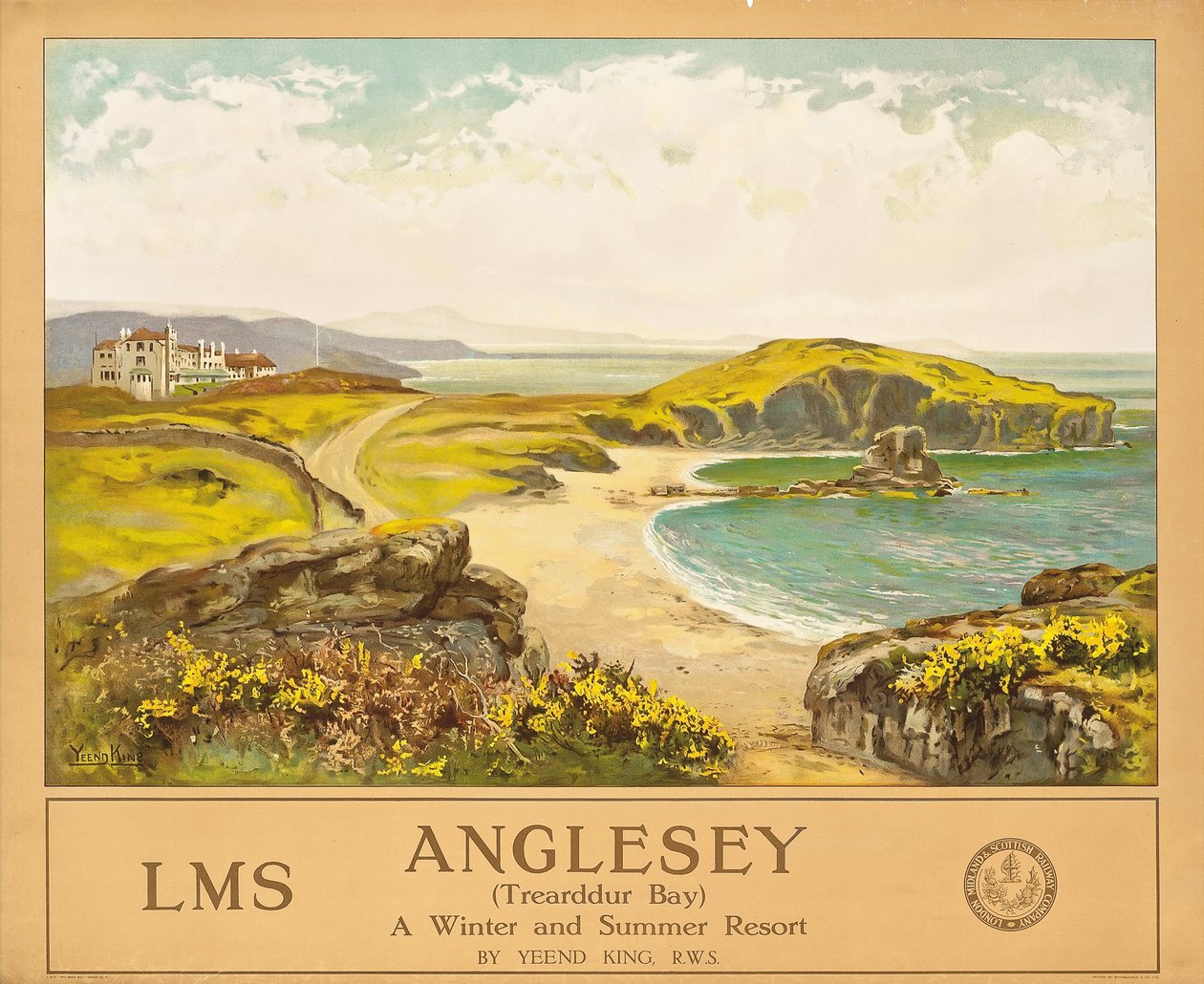 Anglesey, n. 1925 tekijältä Henry John Yeend King