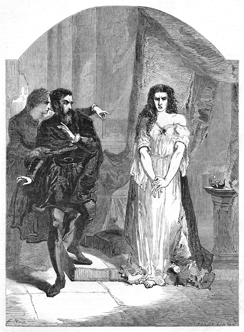 Macbeth Act V. Scene I, c1870 tekijältä Henry Linton