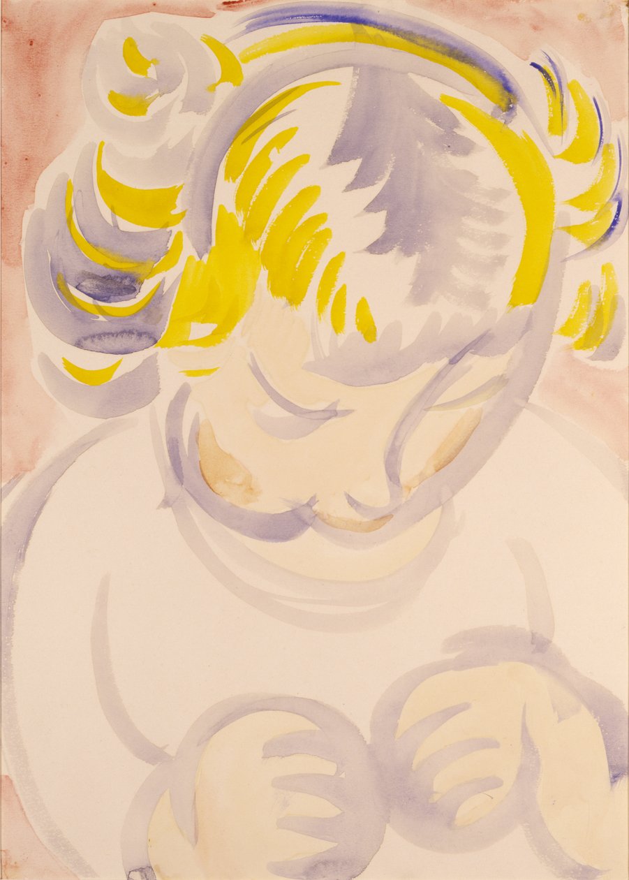 Taiteilijan tytär, n. 1916. tekijältä Henry Lyman Saÿen