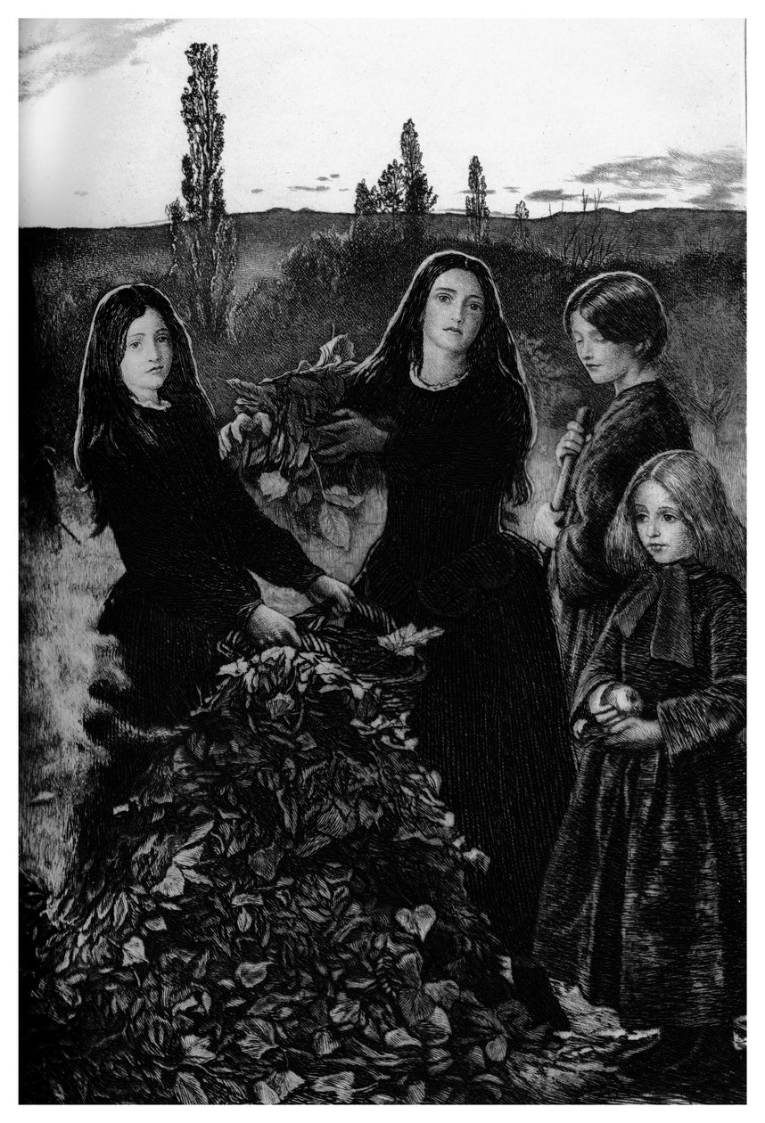 "Syksyn lehdet", 1895. tekijältä Henry Macbeth Raeburn