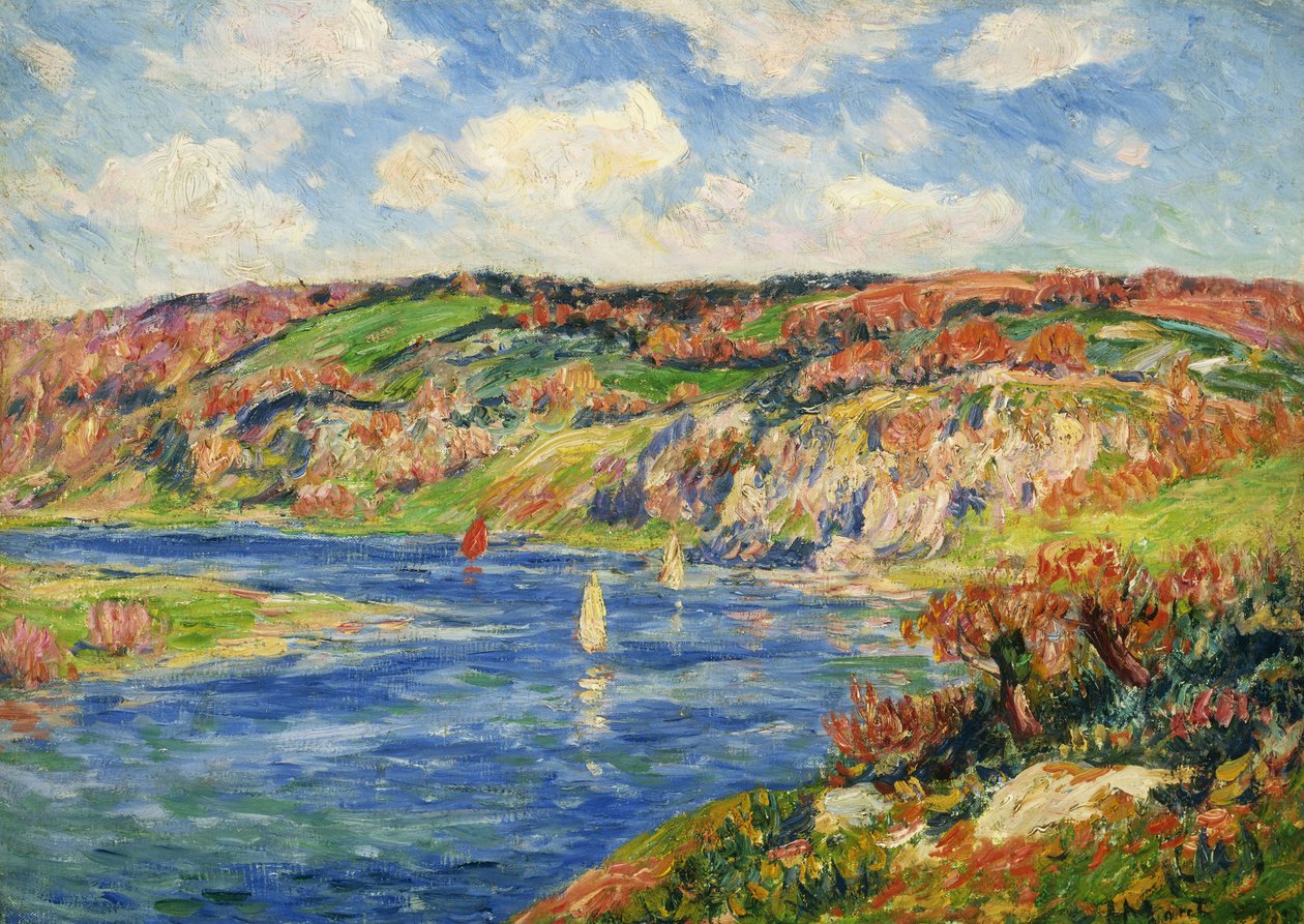 Riviere de St. Maurice, tekijältä Henry Moret