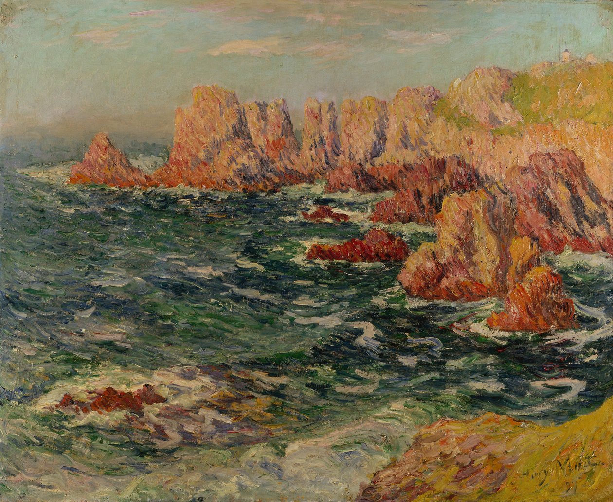 Bretagnen rannikko tekijältä Henry Moret