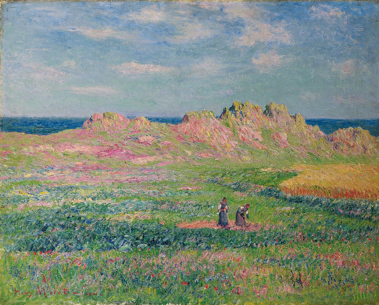 Ouessantin saari, 1901 tekijältä Henry Moret