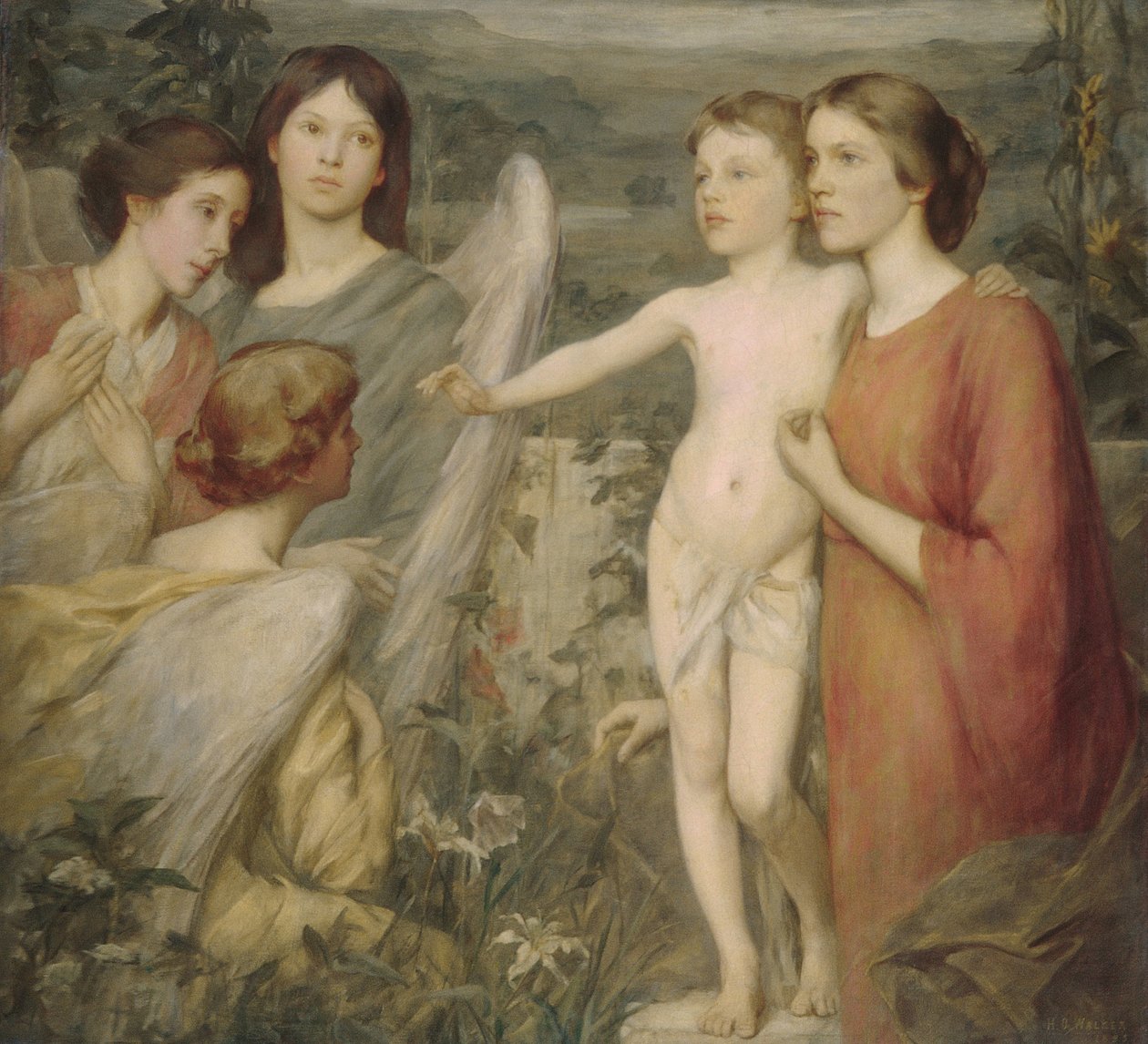 Aamunäky, 1895 tekijältä Henry Oliver Walker