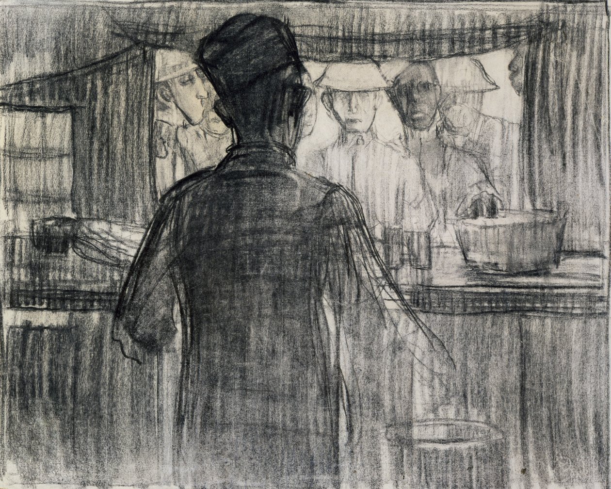 A.R.C. ruokala, ensimmäinen maailmansota tekijältä Henry Ossawa Tanner