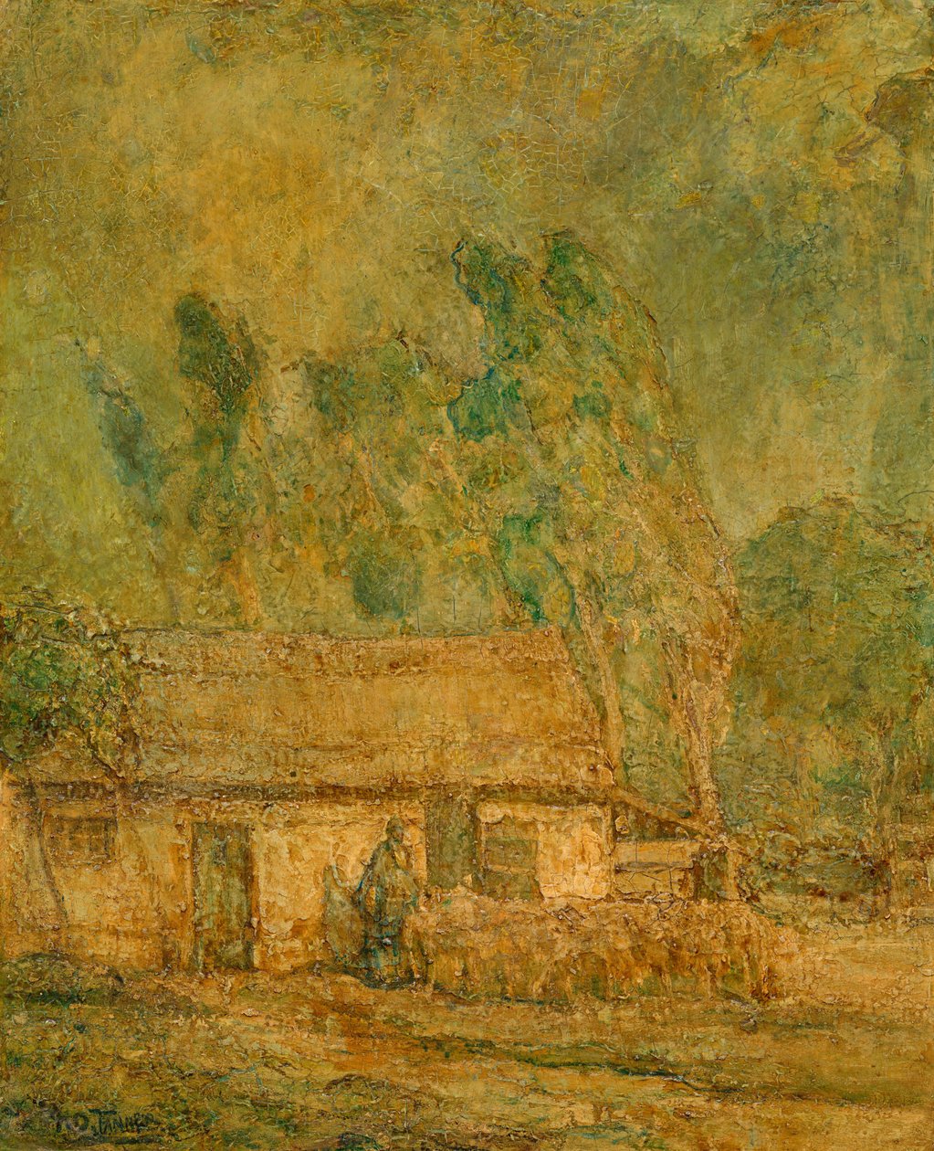 Hyvä paimen, c. 1918. tekijältä Henry Ossawa Tanner