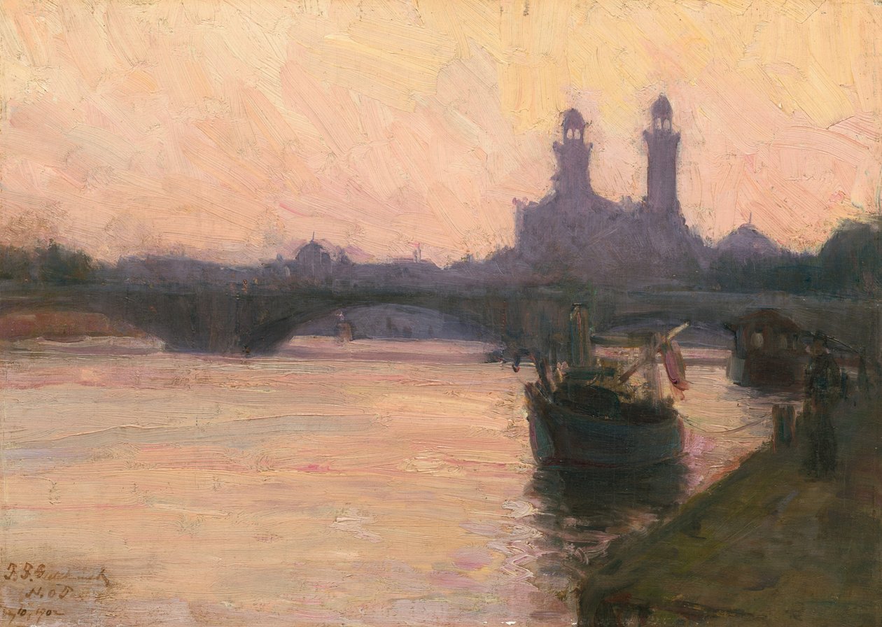 Seine, c. 1902. tekijältä Henry Ossawa Tanner