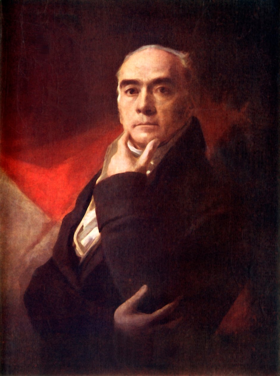"Muotokuva maalarin", c1815, 1924. tekijältä Henry Raeburn