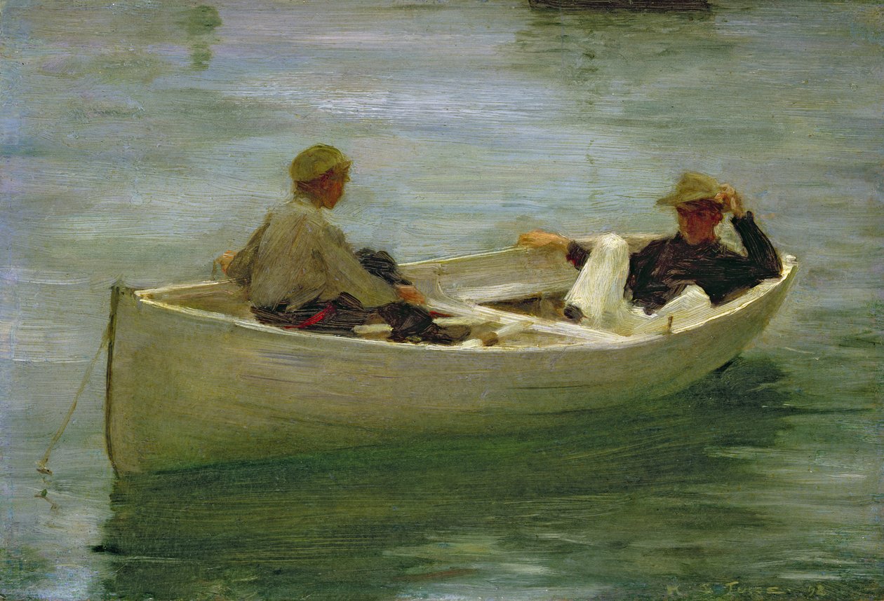 Soutuveneessä tekijältä Henry Scott Tuke