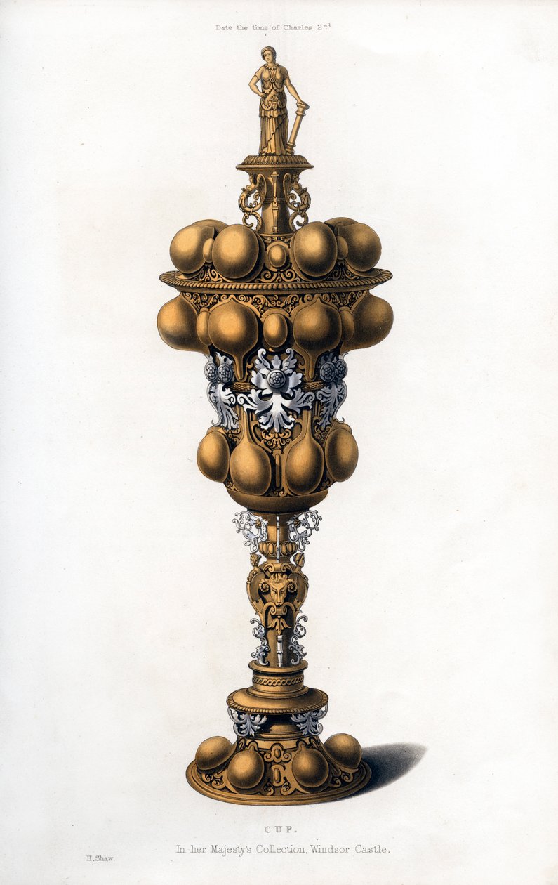 Cup, 1600-luvun alku, 1843. tekijältä Henry Shaw