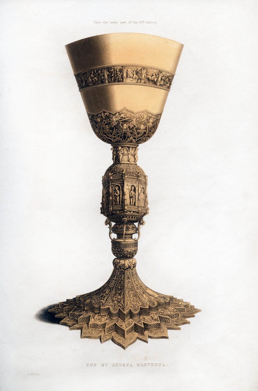 Cup, 1400-luvun loppu, 1843. tekijältä Henry Shaw