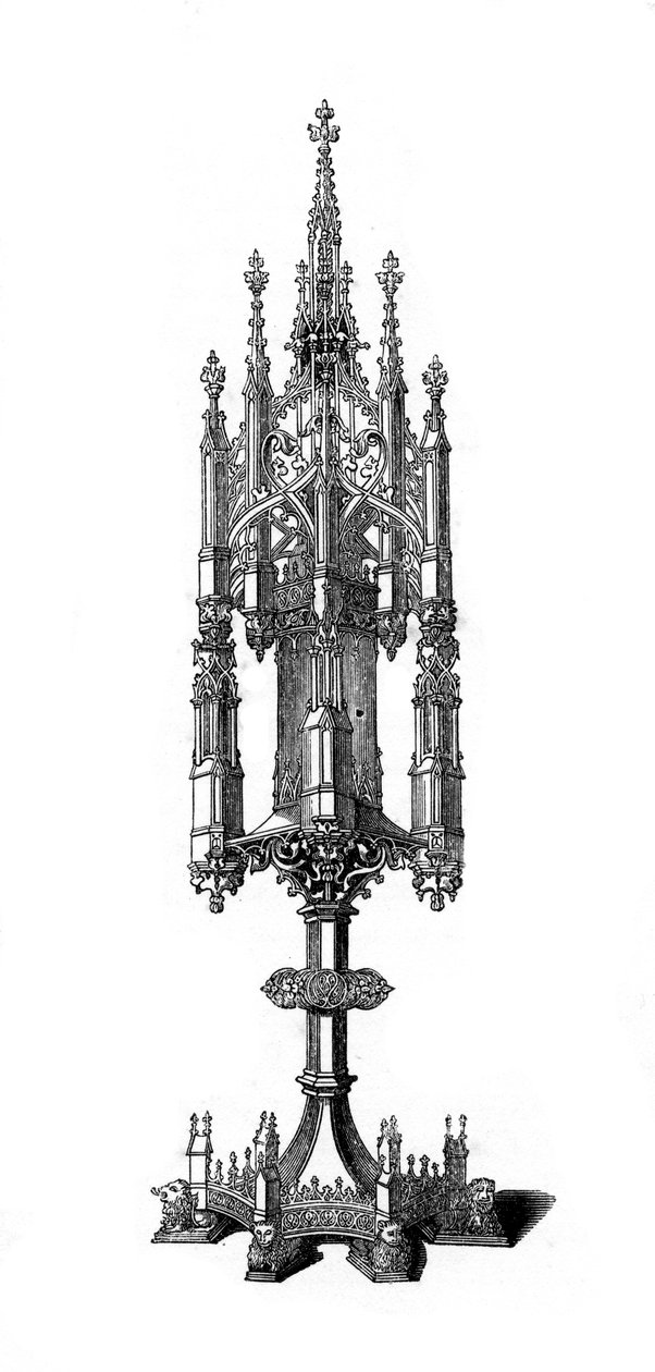 Monstrance, 1843. tekijältä Henry Shaw