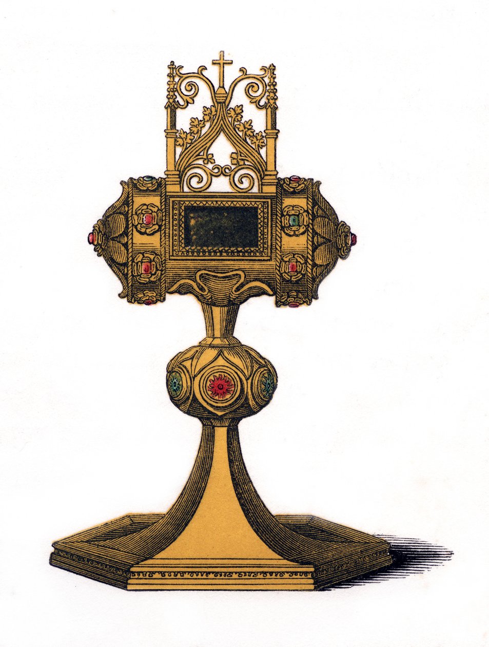 Reliquary, 1400-luku, 1843. tekijältä Henry Shaw