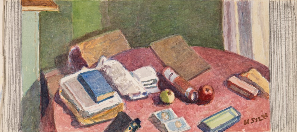 Eteisen pöytä, n.1930 tekijältä Henry Silk