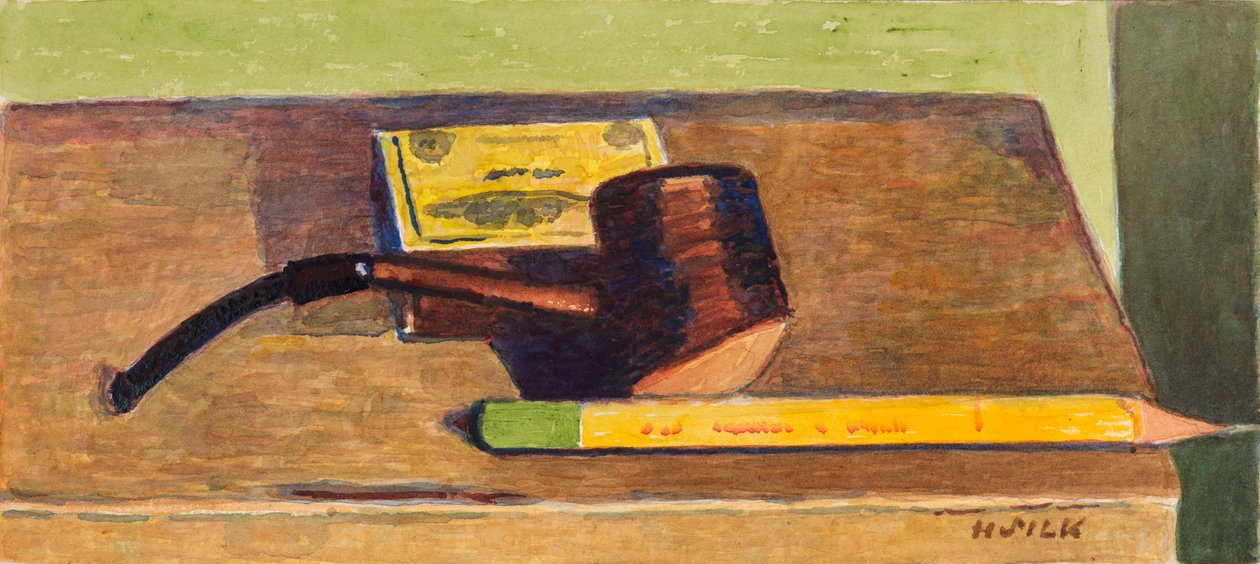 Lyijykynä ja putki, n. 1930 tekijältä Henry Silk