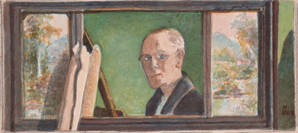 Omakuva, n. 1930 tekijältä Henry Silk