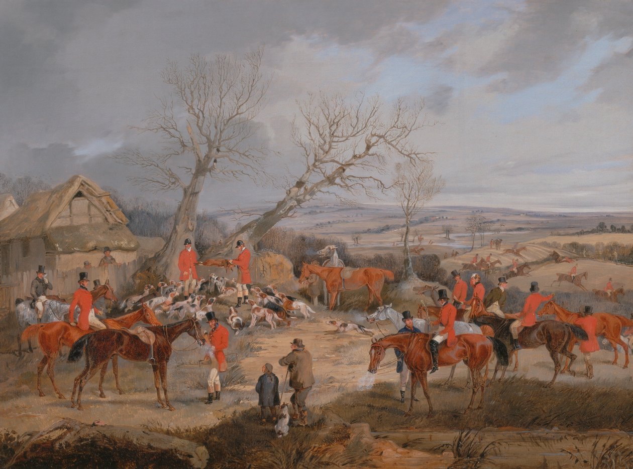 Metsästyskohtaus: Tappa tekijältä Henry Thomas Alken