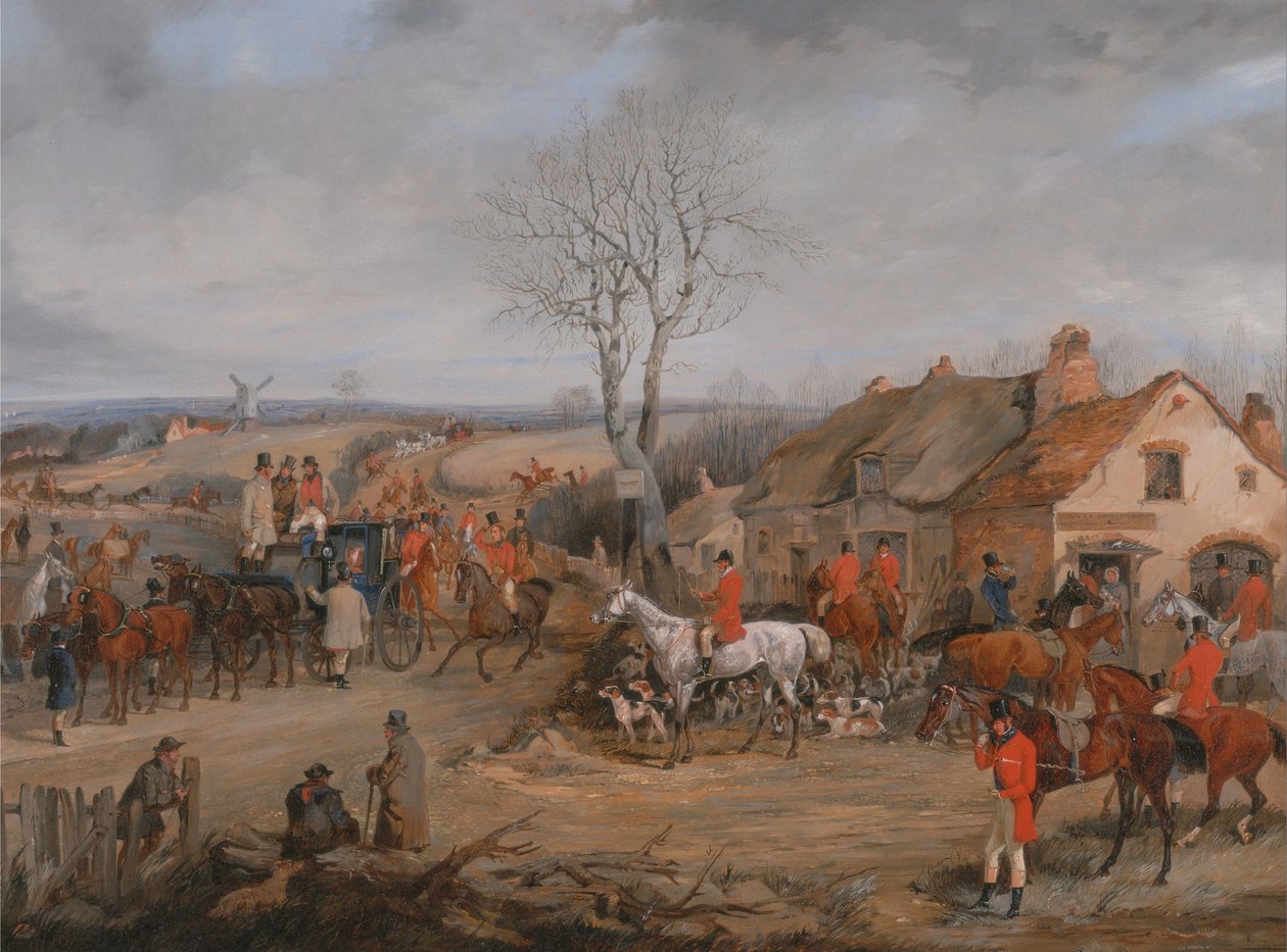 Metsästyskohtaus: Metsästys: Tapaaminen tekijältä Henry Thomas Alken