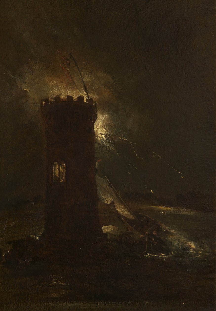 Tabley Tower yöllä tekijältä Henry Thomson