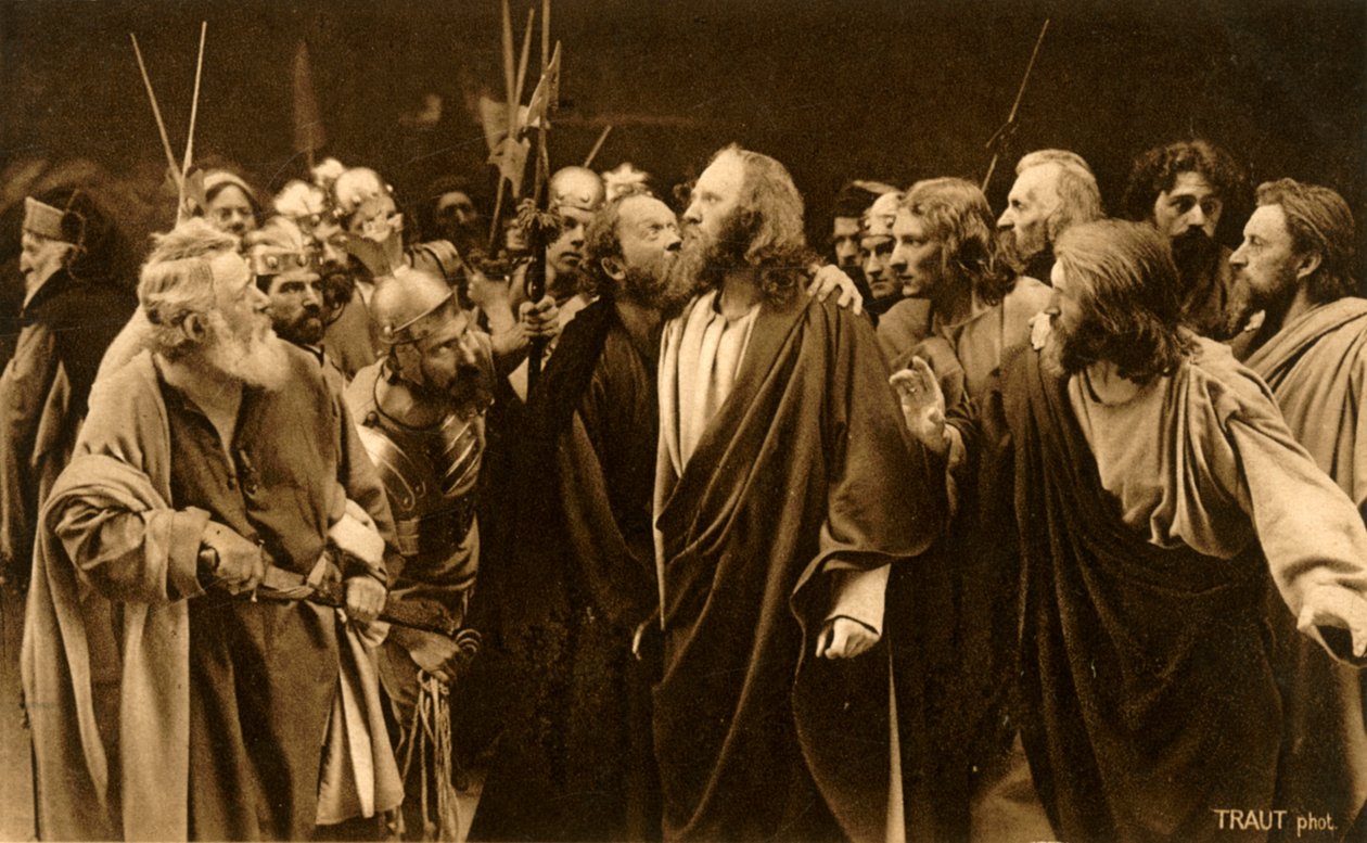 Juudas pettää isäntänsä, 1922. tekijältä Henry Traut