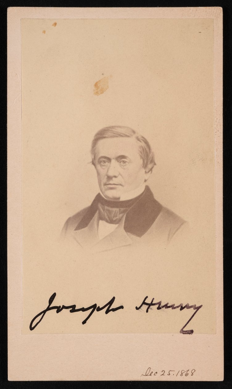 Joseph Henryn muotokuva 1797-1878, 1868. tekijältä Henry Ulke