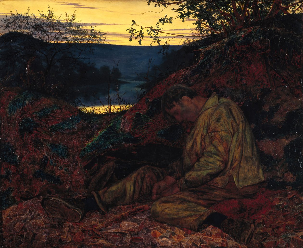 Kivenmurtaja, 1857. tekijältä Henry Wallis