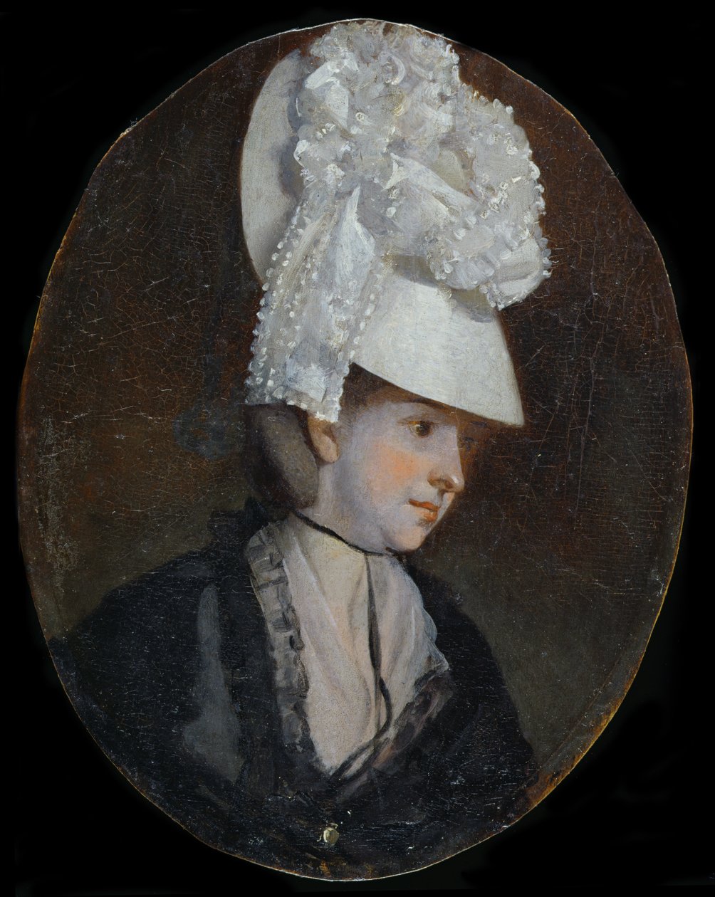 Winifred Constable (öljy paneelille) tekijältä Henry Walton
