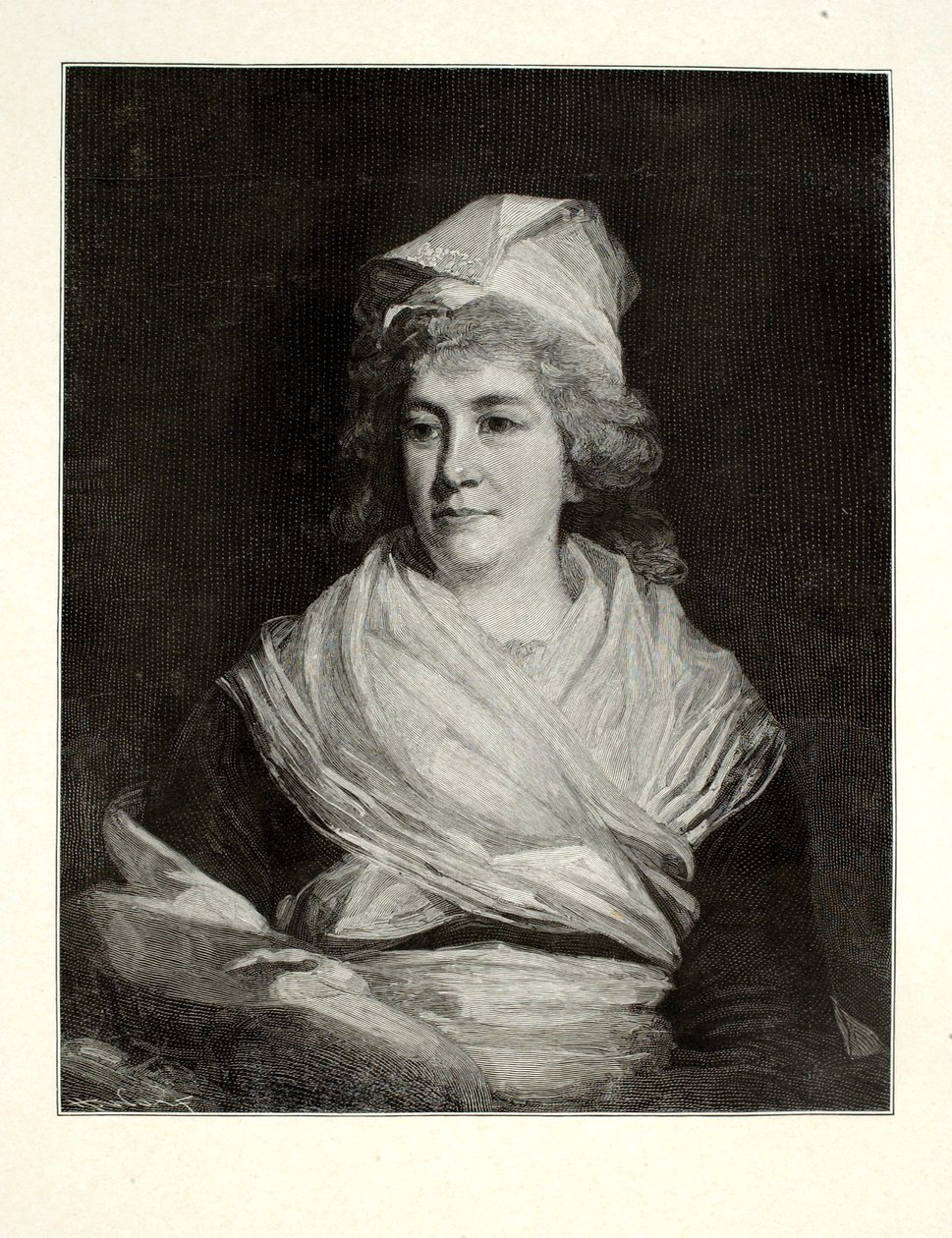 Sally Franklin (Sarah Bache) tekijältä Henry Wolf