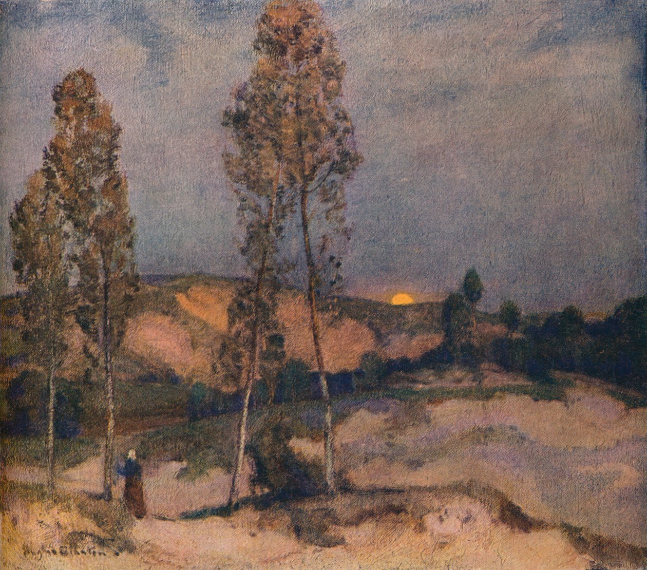 Hiekkadyynit, Pas De Calais, c1900 tekijältä Herbert Hughes Stanton
