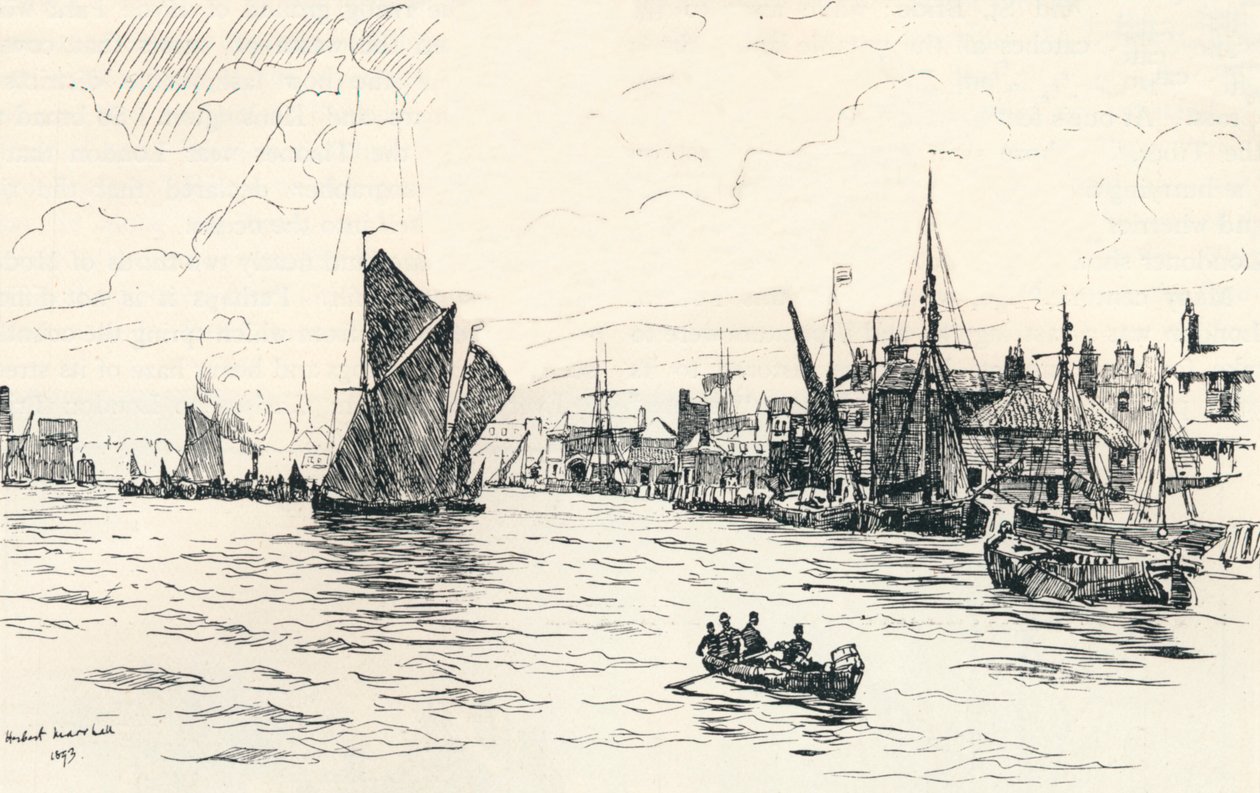 Limehouse Pieristä, 1873, 1894 tekijältä Herbert Menzies Marshall