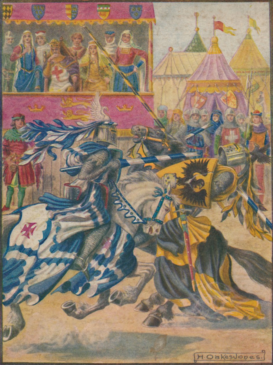 Turnausottelu, 1929. tekijältä Herbert Oakes Jones