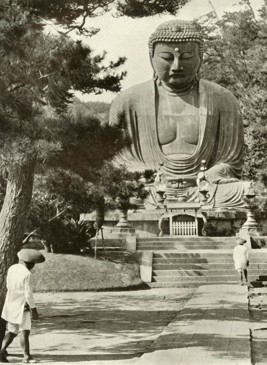 Amida, Buddha, 1910. tekijältä Herbert Ponting