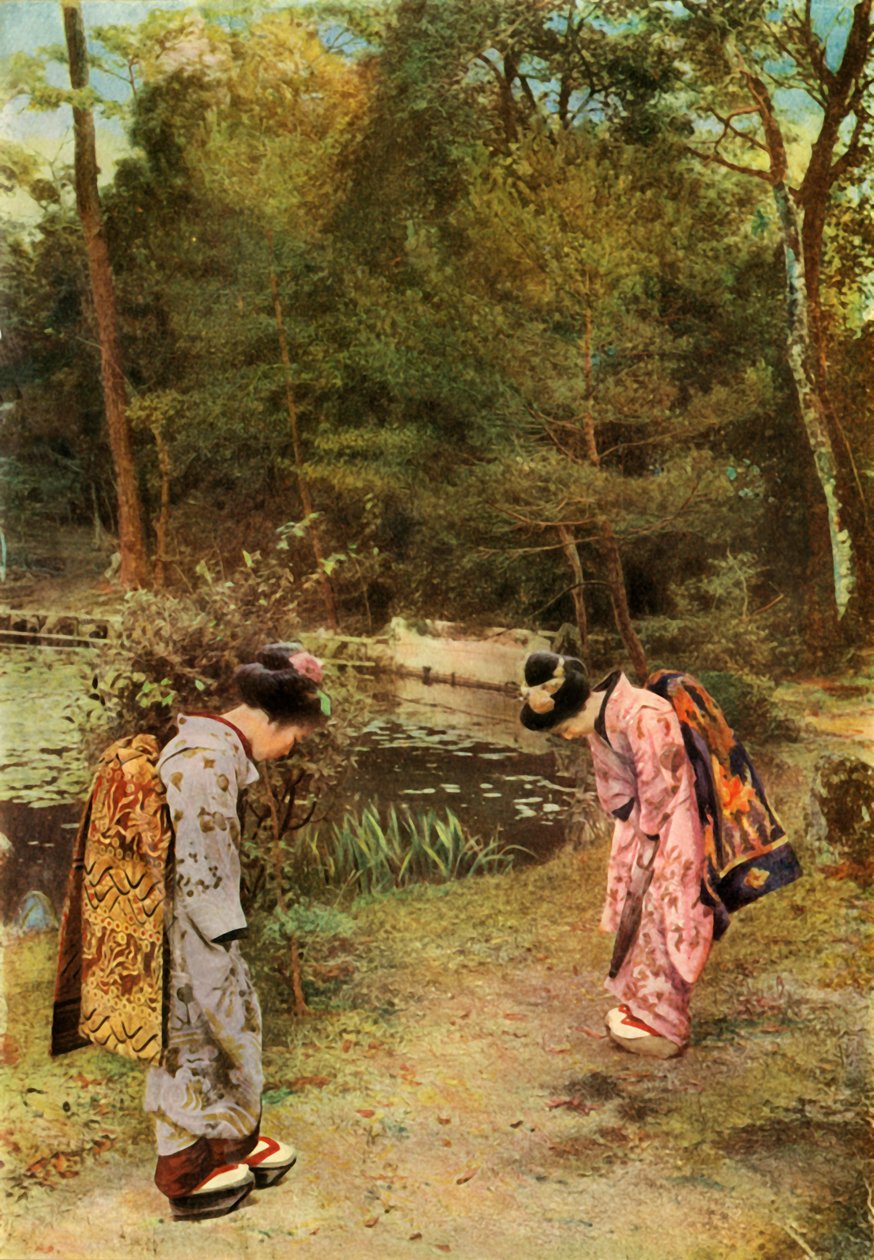 Terveisiä temppelin alueella, 1910. tekijältä Herbert Ponting
