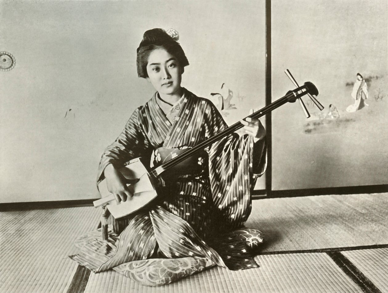 Välttämätön geisha, 1910. tekijältä Herbert Ponting