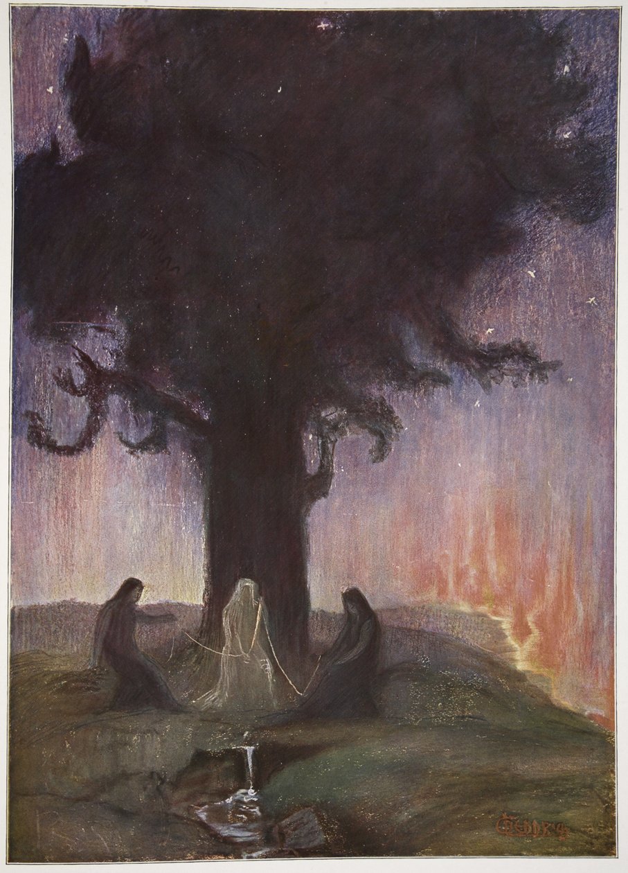 Nornit, 1906 tekijältä Hermann Hendrich