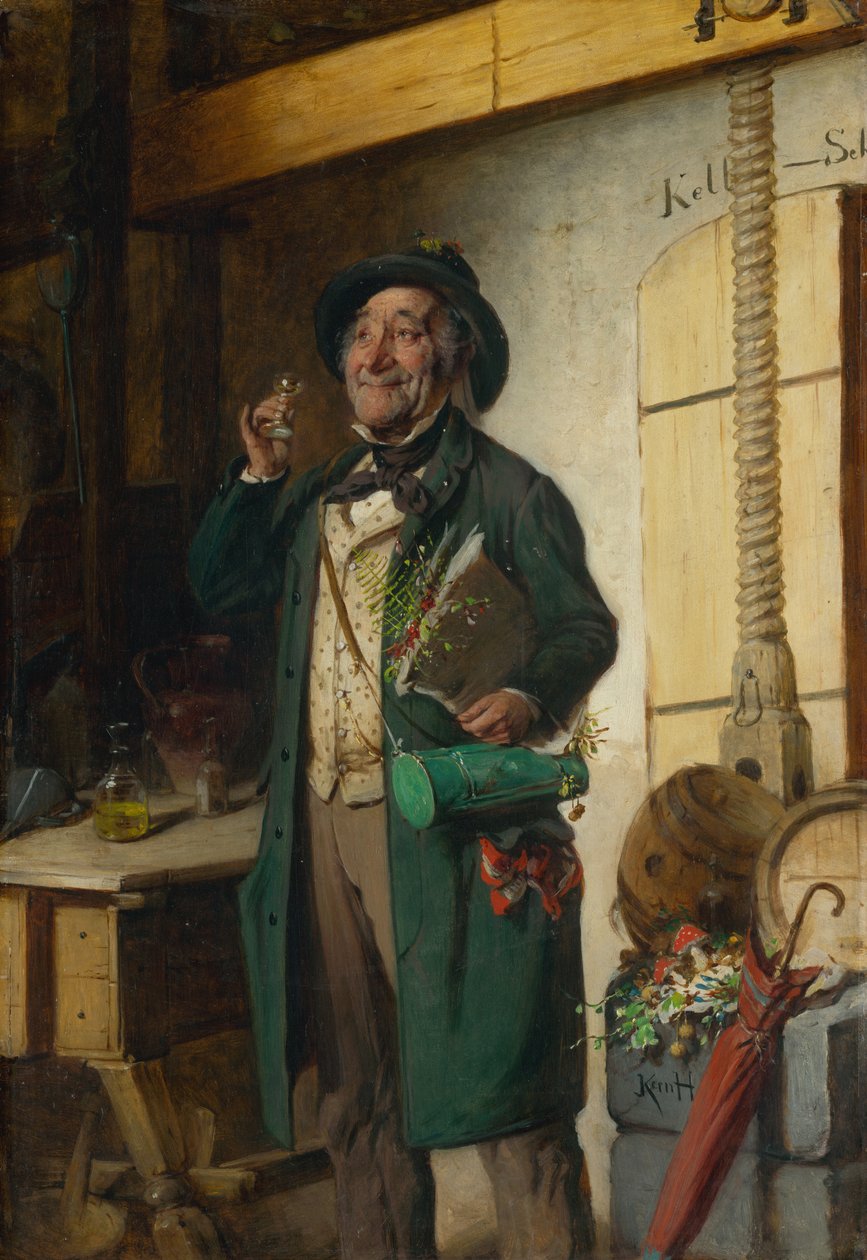 Kasvitieteilijöiden rakkain kukka, 1870. tekijältä Hermann Kern